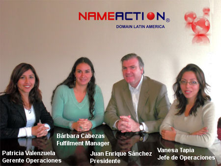 El equipo directivo de NameAction